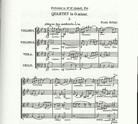 Bridge, Frank: String Quartet No.2