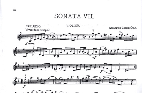 Corelli, Arcangelo: 12 Sonatas Op.5 Vol.2 (violin & piano)