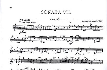 Corelli, Arcangelo: 12 Sonatas Op.5 Vol.2 (violin & piano)