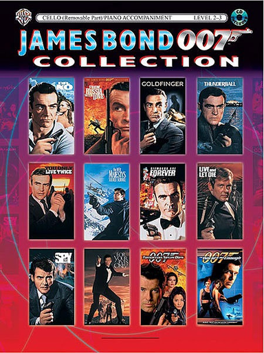 Cuellar, C.: James Bond 007 Collection for Strings (cello, CD)