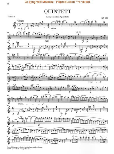 Mozart, W.A. (Herttrich, ed.): String Quintets, Vol. 2, urtext (2 violins, 2 violas, and cello)