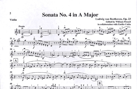 Beethoven, L.van (Preucil): Two Sonatas Opp.23, 24 (violin & piano)
