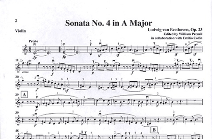 Beethoven, L.van (Preucil): Two Sonatas Opp.23, 24 (violin & piano)