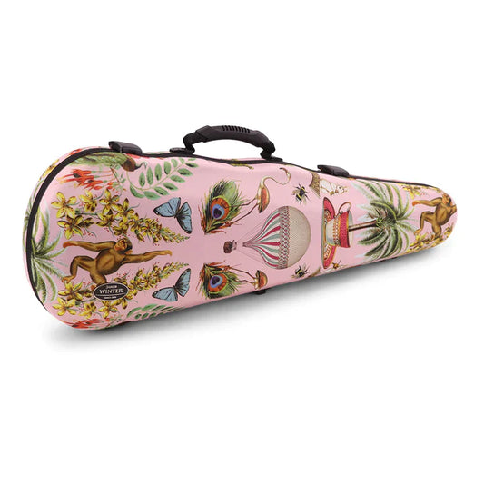 Jakob Winter "Pink Alice" shaped 4/4 violin case, GERMANY