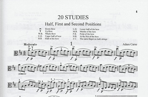 Carse: Viola School of Progressive Studies Bk.3 (viola)