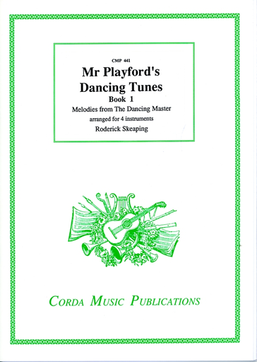 Playford, John (Skeaping, arr): Mr.Playford's Dancing Tunes Bk 1 (string quartet) score and parts