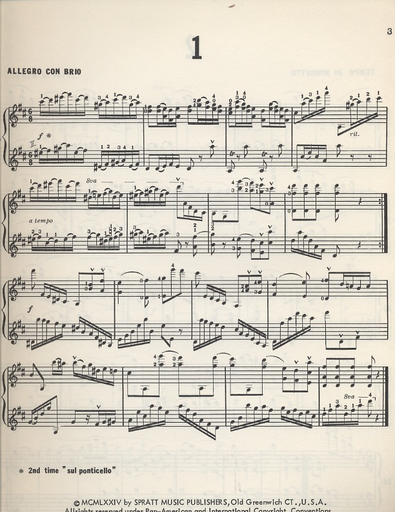 Paganini, N.: Six Preludes for 2 Violins