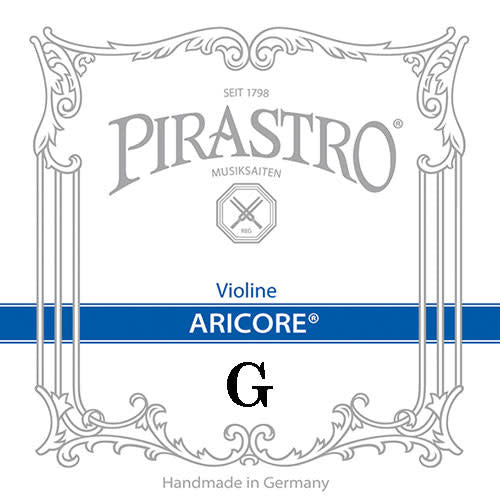 Pirastro ARICORE violin G string, 4/4, medium, silver