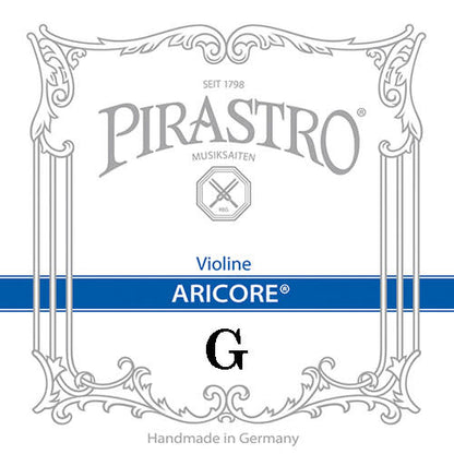 Pirastro ARICORE violin G string, 4/4, medium, silver