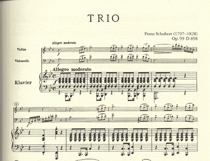 Schubert, F.: Piano Trios Op.99 in Bb, Op.100 in Eb