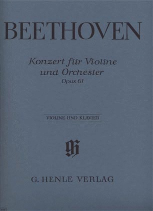 Beethoven, L.van (Kojima, ed.): Concerto in D Major, Op.61, urtext (violin & piano)
