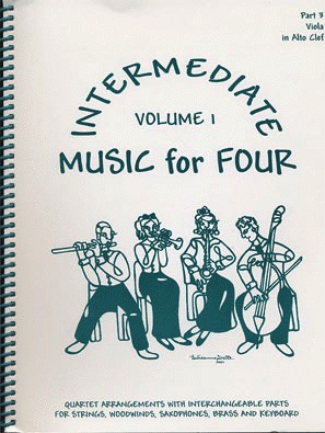 Kelley, Daniel: Music for Four Intermediate Vol.1 (viola)