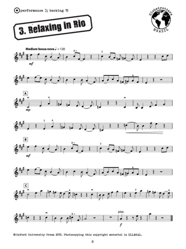 Ros, S.: Globetrotters; 12 Pieces In Styles From Around the World (violin and CD)