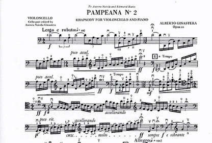 Ginastera, A.: Pampeana No.2 (cello & piano)