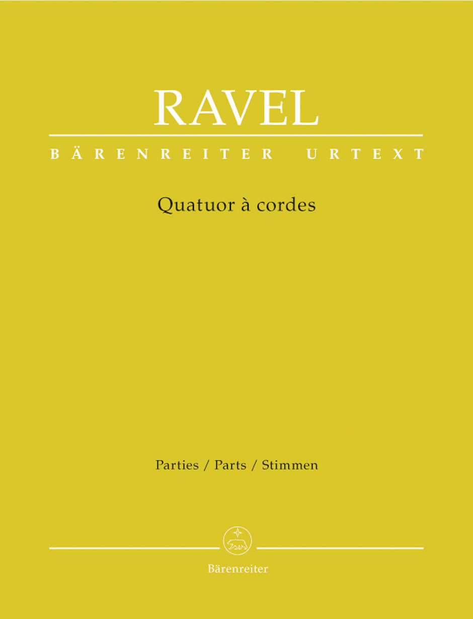 Ravel (Appold): String Quartet - URTEXT (string quartet) Barenreiter