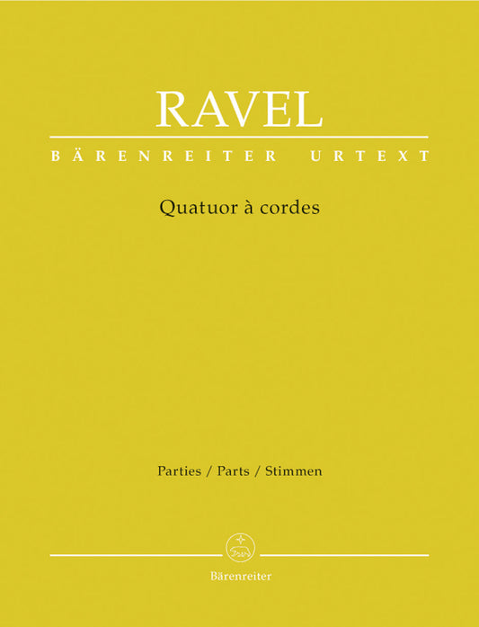 Ravel (Appold): String Quartet - URTEXT (string quartet) Barenreiter