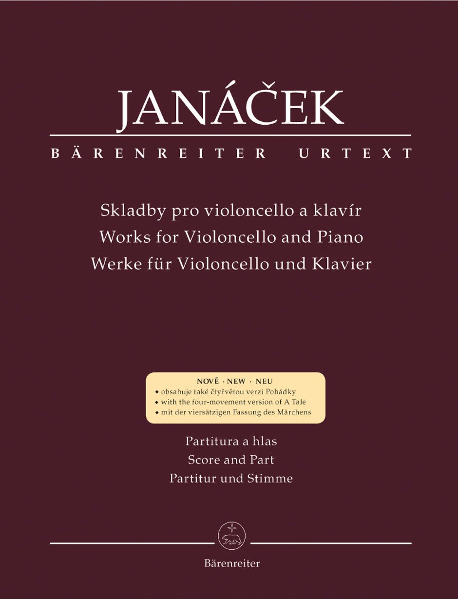 Janacek, Leos: Works fur Violoncello and Piano (with the 4 movement version of A Tale) Barenreiter
