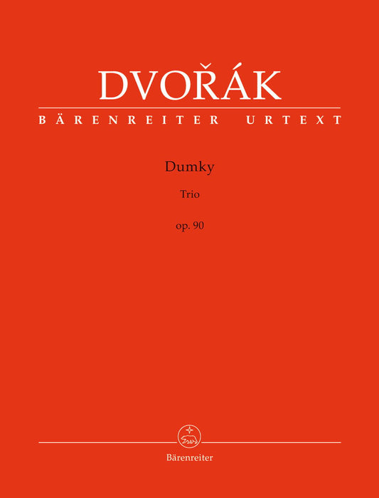 Dvorak (Flamm): "Dumky," Op. 90 - URTEXT (piano trio) Barenreiter