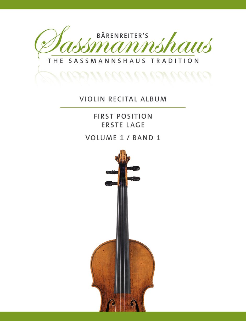 Sassmannshaus, Kurt: Violin Recital Album, Book 1 (violin & piano) Barenreiter