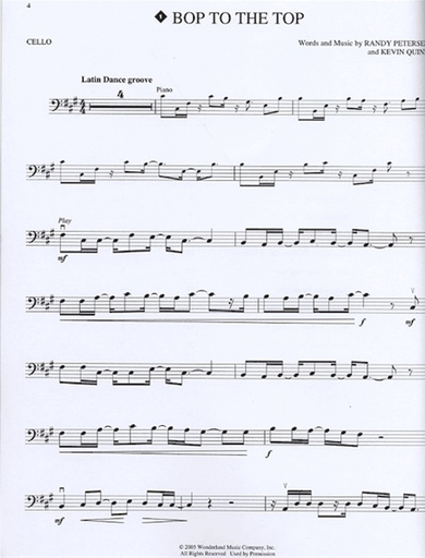 High School Musical (cello & CD)
