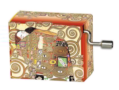 Hand-Cranked FRIDOLIN cardboard Music Box, GERMANY (various composers & melodies)