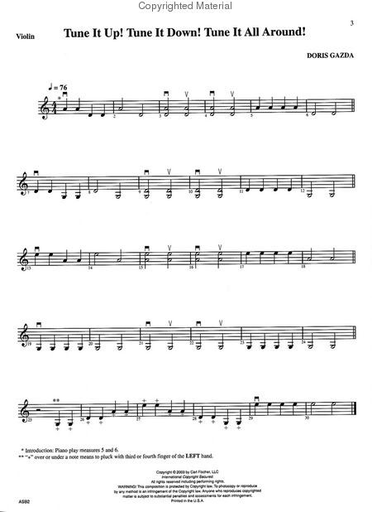 Gazda, Doris: String Town Tunes (violin & CD)
