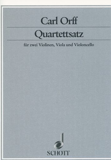 Orff, C.: Quartet Piece (2 violins, viola, and, cello)