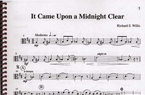 Kelley, Daniel: Music for Four - Traditional Christmas Music (viola)