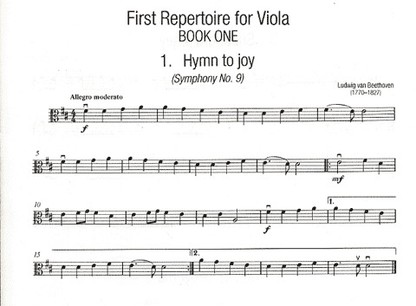 Wilkinson: First Repertoire for Viola Vol.1 (viola & piano)