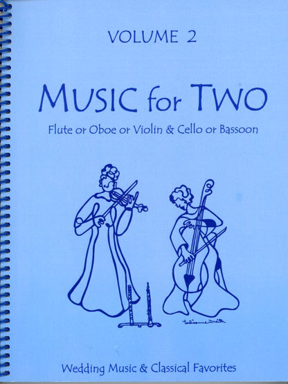 Kelley: (collection) Music for Two, Vol.2 (violin/flute/oboe & cello/bassoon) Last Resort