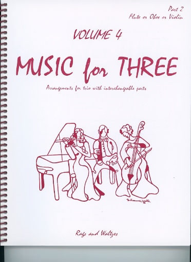 Kelley, Daniel: Music for Three Vol.4 Rags & Waltzes (violin 2)
