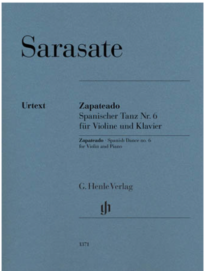 Sarasate: Zapateado - Spanish Dance No.6 (violin, piano) HENLE