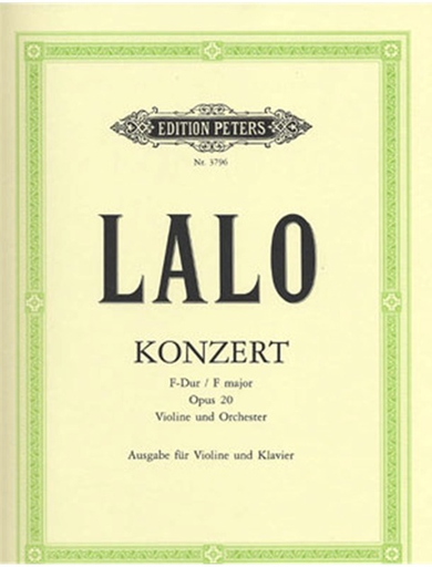 Lalo, Edouard: Violin Concerto Op.20 (violin & piano)