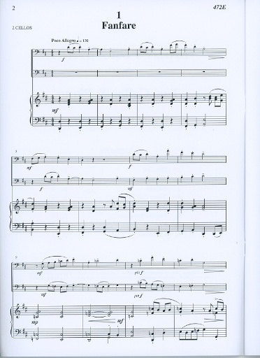 Wiggins, Christopher: Eight for a Start, Op.157A (2 cellos & piano)