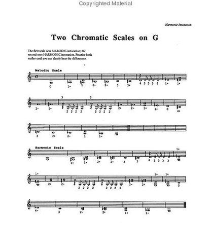 Ross, Barry: A Violinist's Guide for Exquisite Intonation