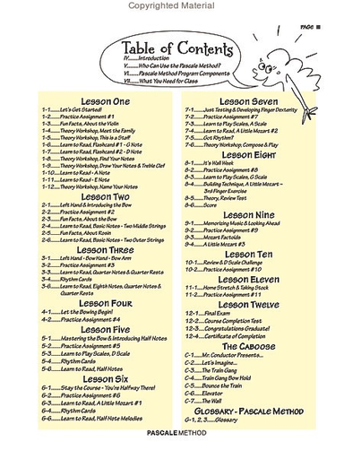 Pascale, Susan: The Pascale Method Beginning Violin Workbook (book & DVD)