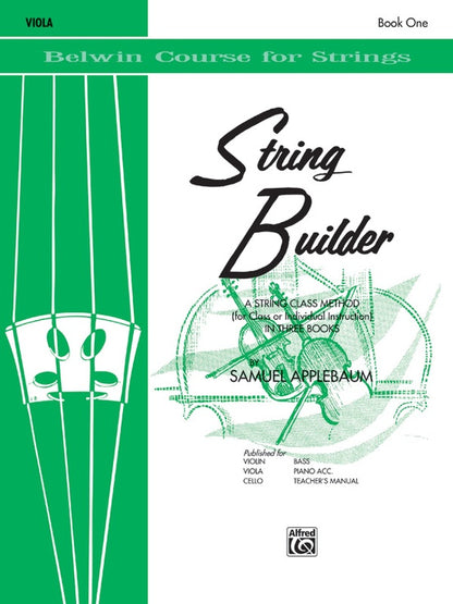 Applebaum: String Builder, Book One (viola) Belwin