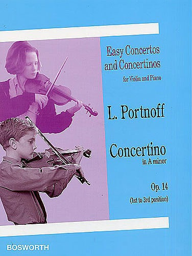 Portnoff, Leo: Concertino Op.14 in A minor (violin & piano)