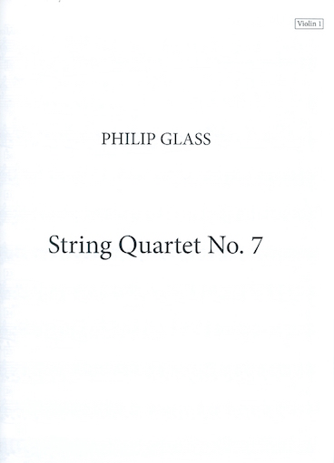 Glass: String Quartet No.7 (string quartet) Dunvagen