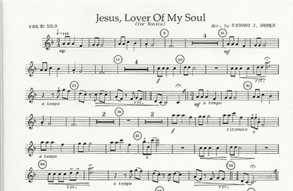 Barber, E.: Jesus Lover of My Soul (violin & piano)