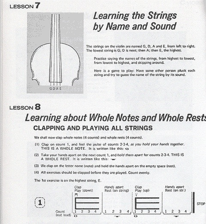 Matesky, R. & Womack, A.: Learn to Play a Stringed Instrument!, Bk.1 (violin)