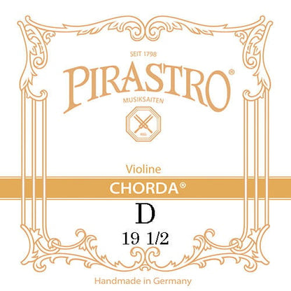 Pirastro CHORDA violin D string, gut, medium, 19-1/2