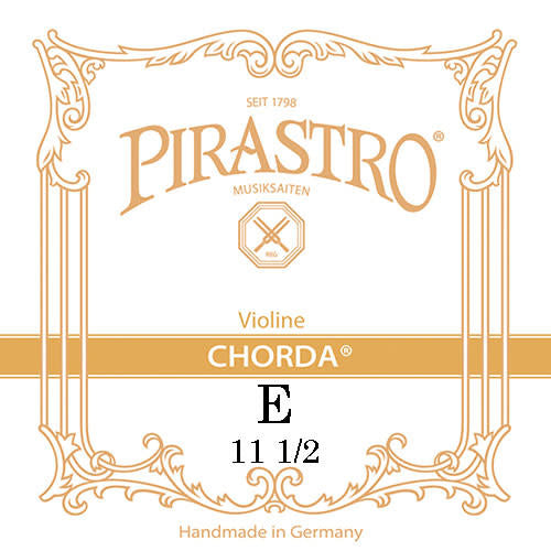 Pirastro CHORDA violin E string, gut, medium, 11-1/2