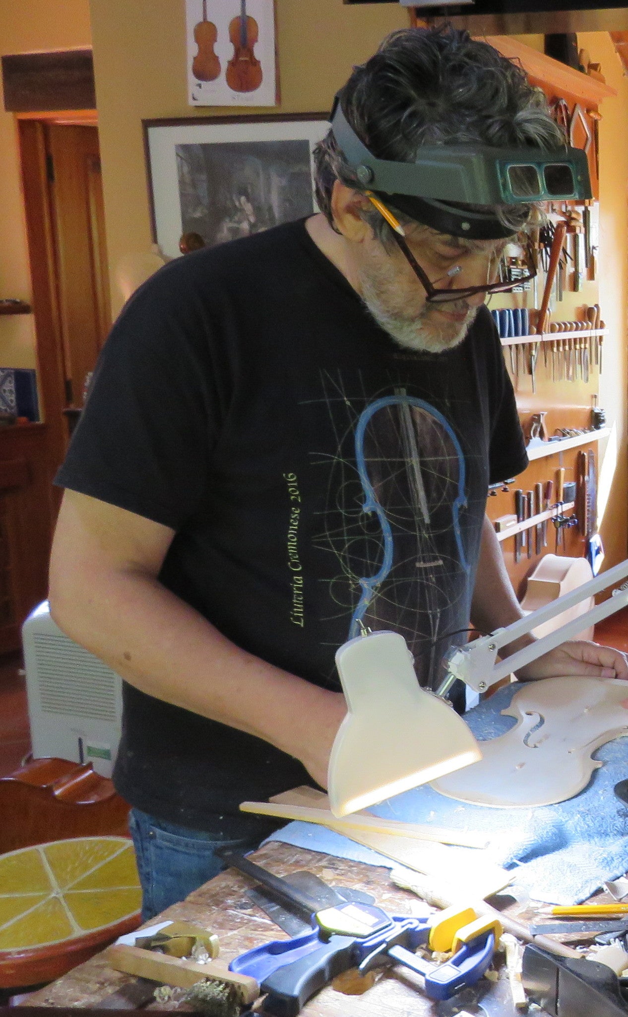 Ernesto Ramírez "Petit Carré" violin #42, 2021, Tepoztlán, Mexico