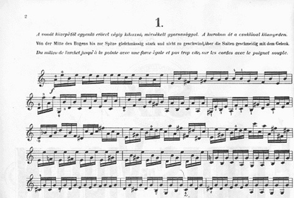 Hubay, Jeno: Six Etudes Op.63 (violin)