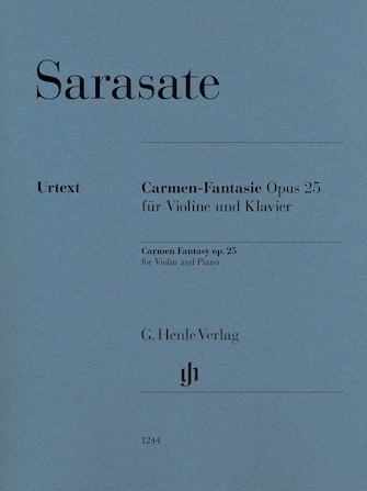Sarasate: Carmen Fantasie op25 (violin, piano) HENLE URTEXT