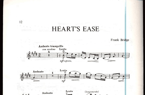 Bridge, Frank: Eleven Pieces Vol.2 (violin & piano)