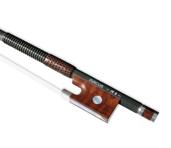 Arcus M4 round violin bow, silver-mounted