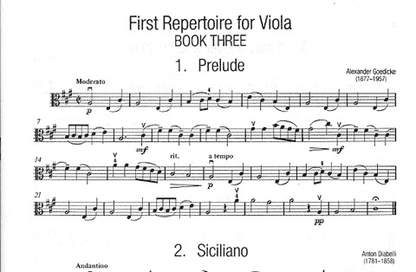 Wilkinson: First Repertoire for Viola Vol.3 (viola & piano)