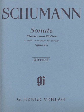 Schumann, R. (Haug-Freienstein, ed.): Sonata in A Minor, Op.105, urtext (violin & piano)